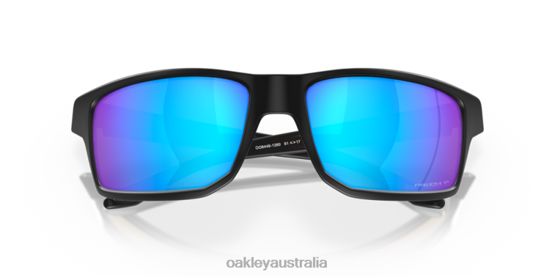 Gibston Prizm Sapphire Polarized Lenses, Matte Black Frame Oakley2ZJX387