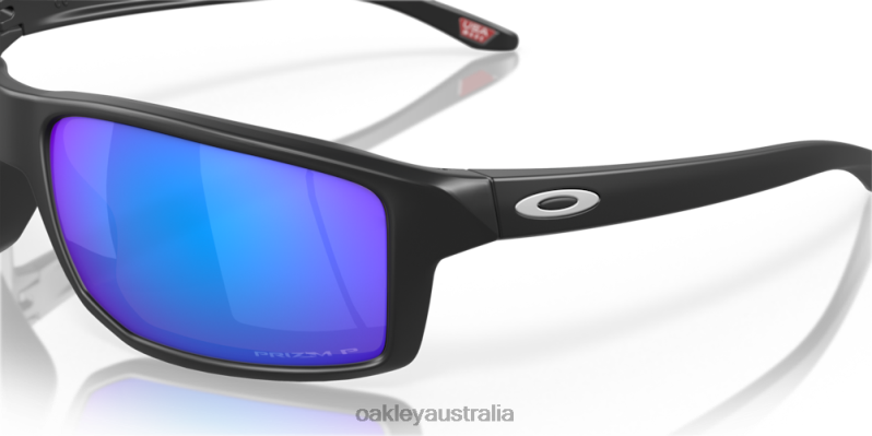 Gibston Prizm Sapphire Polarized Lenses, Matte Black Frame Oakley2ZJX387