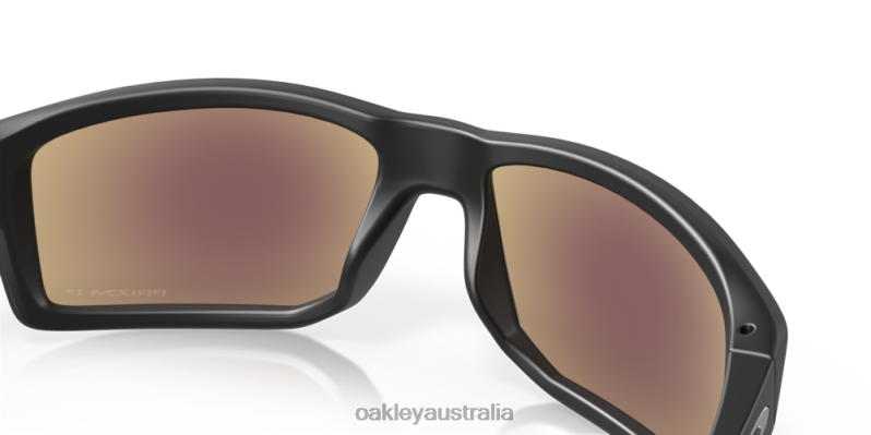 Gibston Prizm Sapphire Polarized Lenses, Matte Black Frame Oakley2ZJX387