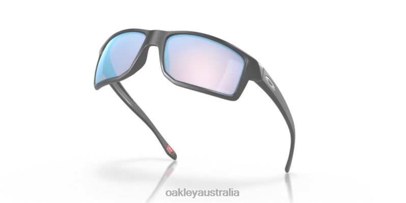 Gibston Prizm Snow Sapphire Lenses, Steel Frame Oakley2ZJX390