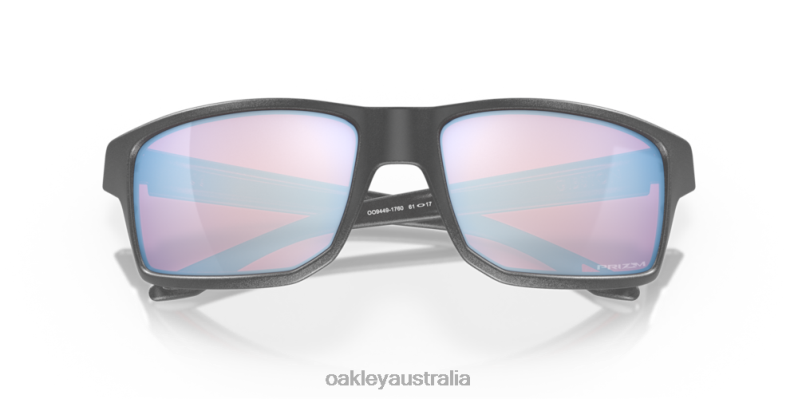 Gibston Prizm Snow Sapphire Lenses, Steel Frame Oakley2ZJX390