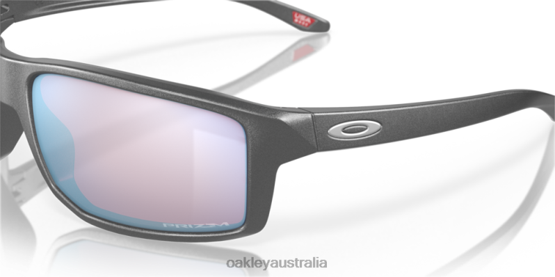 Gibston Prizm Snow Sapphire Lenses, Steel Frame Oakley2ZJX390