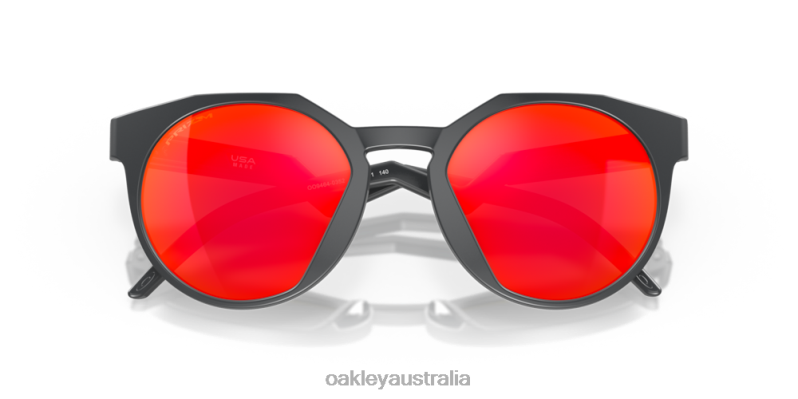 HSTN Prizm Ruby Lenses, Matte Carbon Frame Oakley2ZJX1003