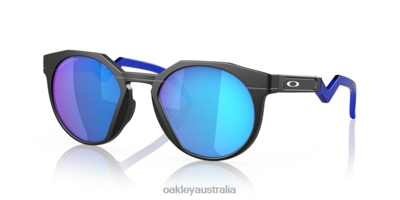 HSTN Prizm Sapphire Polarized Lenses, Matte Black Frame Oakley2ZJX98