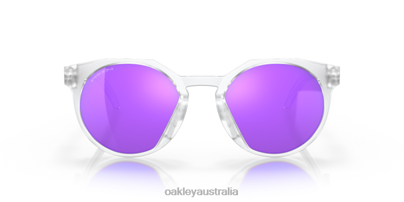 HSTN Prizm Violet Lenses, Matte Clear Frame Oakley2ZJX1002