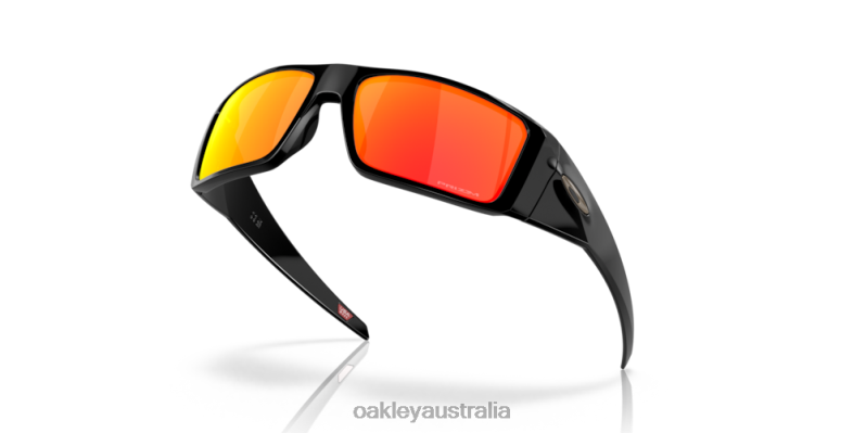 Heliostat Prizm Ruby Lenses, Polished Black Frame Oakley2ZJX759