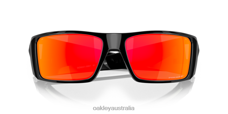 Heliostat Prizm Ruby Lenses, Polished Black Frame Oakley2ZJX759