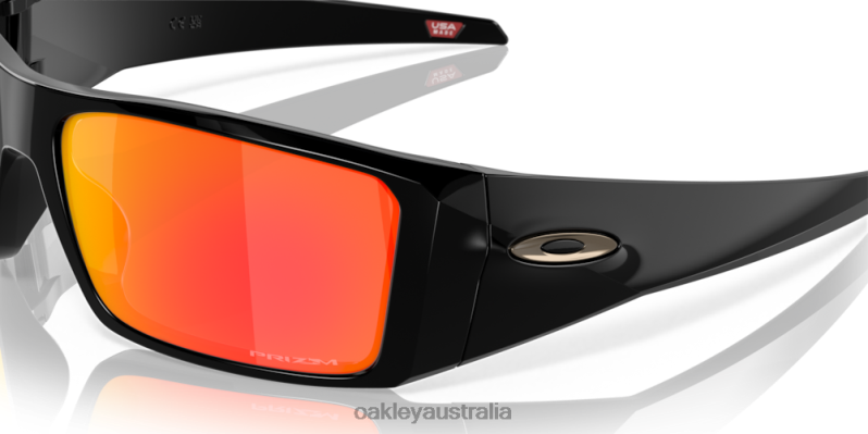 Heliostat Prizm Ruby Lenses, Polished Black Frame Oakley2ZJX759