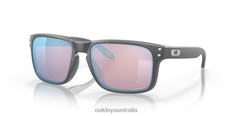 Holbrook Prizm Snow Sapphire Lenses, Steel Frame Oakley2ZJX71