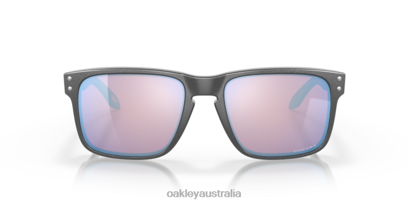 Holbrook Prizm Snow Sapphire Lenses, Steel Frame Oakley2ZJX71