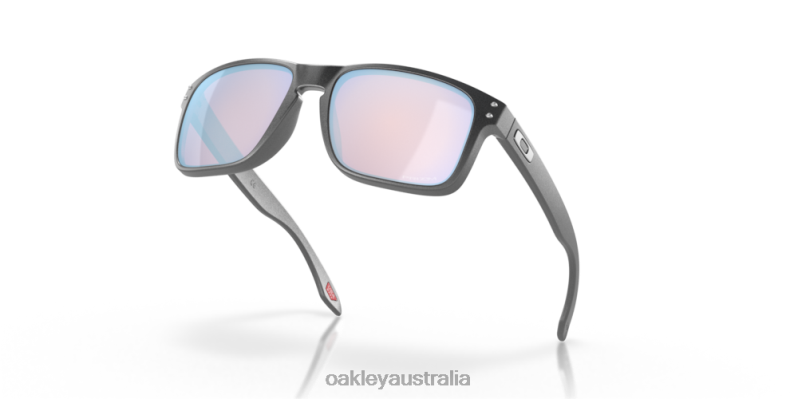 Holbrook Prizm Snow Sapphire Lenses, Steel Frame Oakley2ZJX71