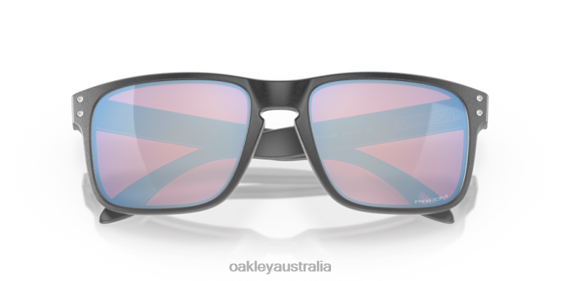 Holbrook Prizm Snow Sapphire Lenses, Steel Frame Oakley2ZJX71