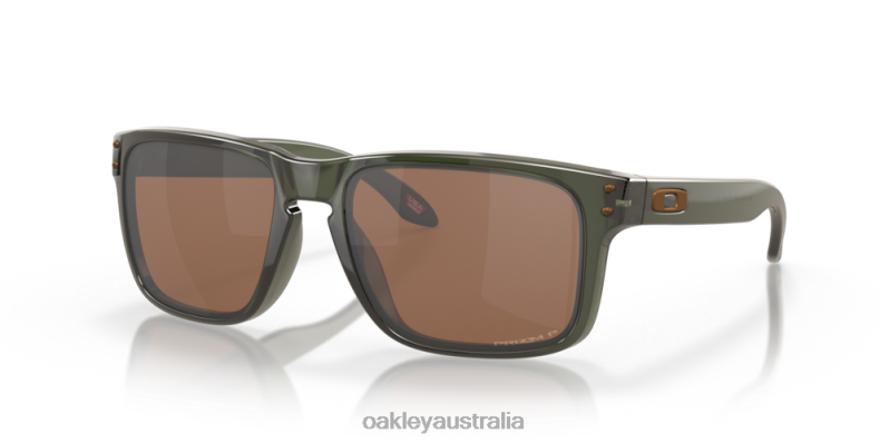 Holbrook Prizm Tungsten Polarized Lenses, Olive Ink Frame Oakley2ZJX74