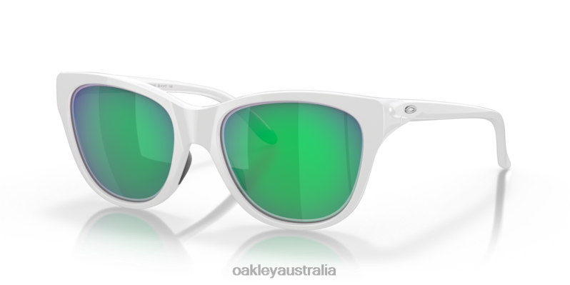 Hold Out Jade Iridium Lenses, Polished White Frame Oakley2ZJX915