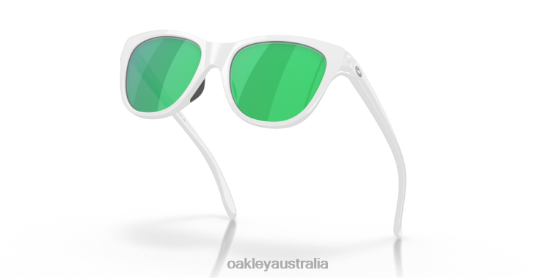 Hold Out Jade Iridium Lenses, Polished White Frame Oakley2ZJX915