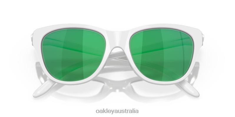 Hold Out Jade Iridium Lenses, Polished White Frame Oakley2ZJX915