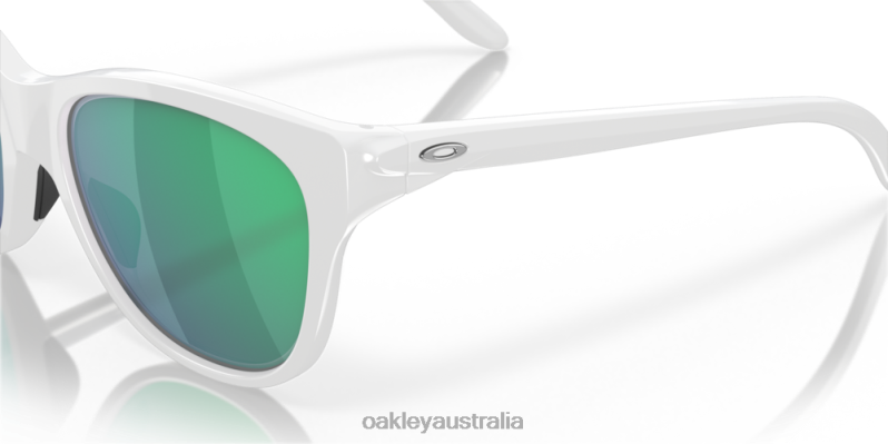 Hold Out Jade Iridium Lenses, Polished White Frame Oakley2ZJX915