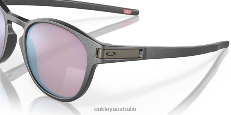 Latch Prizm Snow Sapphire Lenses, Steel Frame Oakley2ZJX855