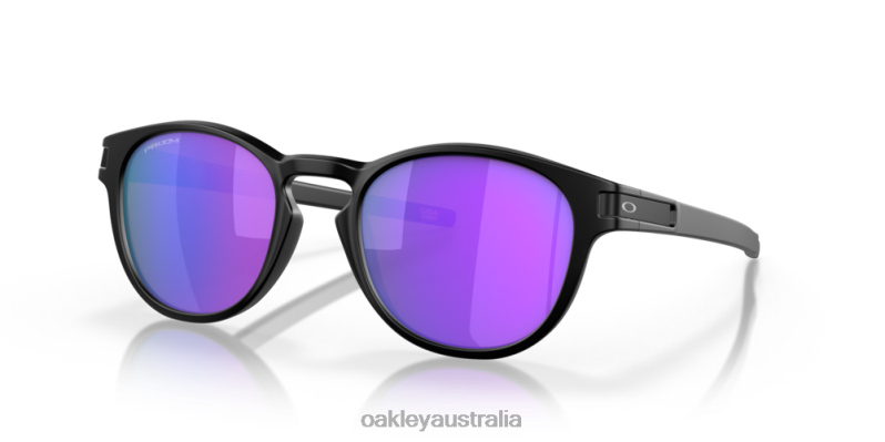 Latch Prizm Violet Lenses, Matte Black Frame Oakley2ZJX853