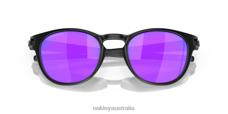 Latch Prizm Violet Lenses, Matte Black Frame Oakley2ZJX853