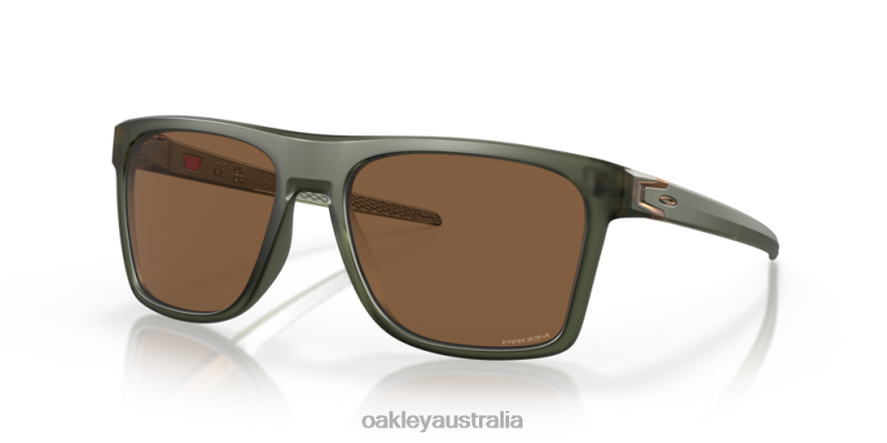 Leffingwell Prizm Bronze Lenses, Matte Olive Ink Frame Oakley2ZJX189