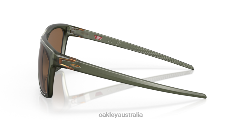 Leffingwell Prizm Bronze Lenses, Matte Olive Ink Frame Oakley2ZJX189