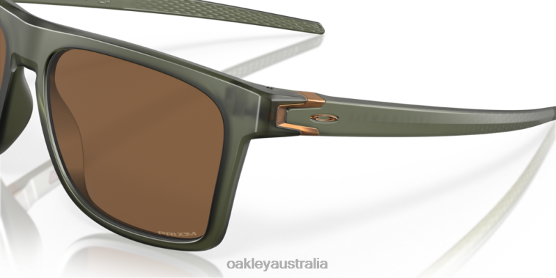 Leffingwell Prizm Bronze Lenses, Matte Olive Ink Frame Oakley2ZJX189