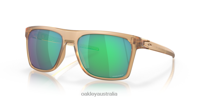 Leffingwell Prizm Jade Lenses, Matte Sepia Frame Oakley2ZJX182