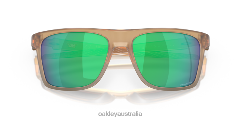 Leffingwell Prizm Jade Lenses, Matte Sepia Frame Oakley2ZJX182