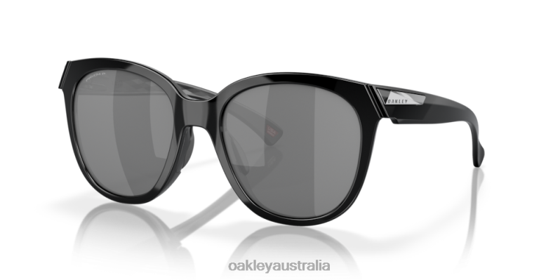 Low Key Prizm Black Polarized Lenses, Polished Black Frame Oakley2ZJX943