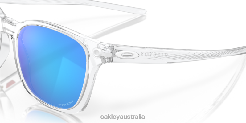 Ojector Prizm Sapphire Lenses, Polished Clear Frame Oakley2ZJX573