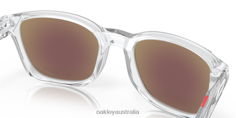 Ojector Prizm Sapphire Lenses, Polished Clear Frame Oakley2ZJX573