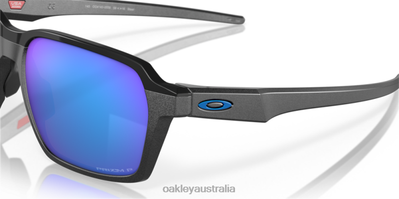 Parlay Prizm Sapphire Polarized Lenses, Steel Frame Oakley2ZJX520