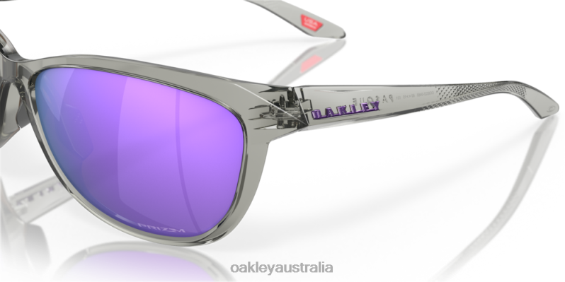 Pasque Prizm Violet Lenses, Grey Ink Frame Oakley2ZJX739