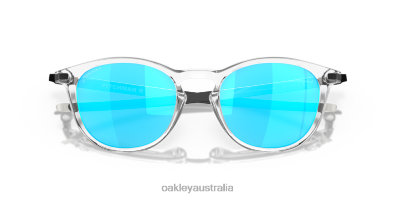 Pitchman R Prizm Sapphire Lenses, Polished Clear Frame Oakley2ZJX411