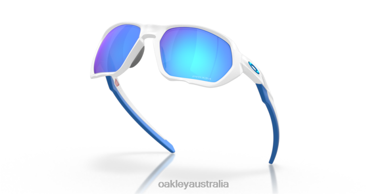 Plazma Prizm Sapphire Lenses, Matte White Frame Oakley2ZJX265