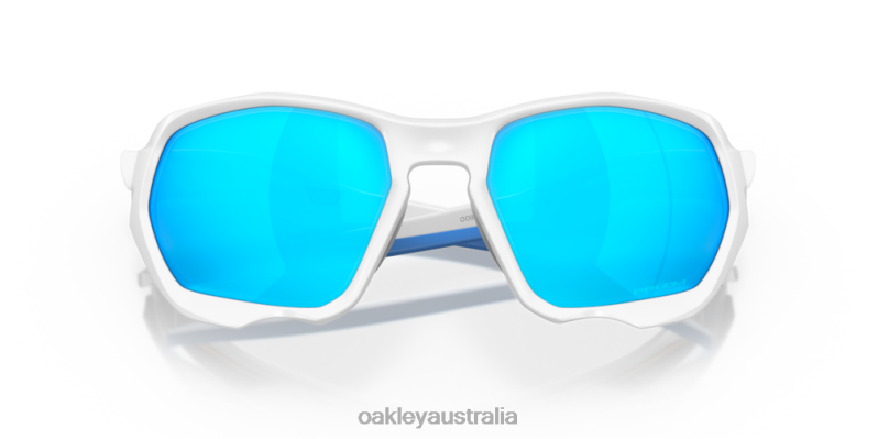 Plazma Prizm Sapphire Lenses, Matte White Frame Oakley2ZJX265