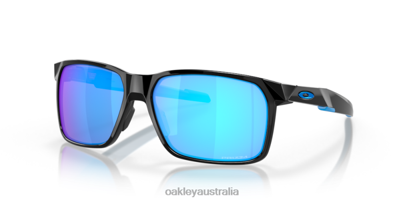 Portal X Prizm Sapphire Lenses, Polished Black Frame Oakley2ZJX340