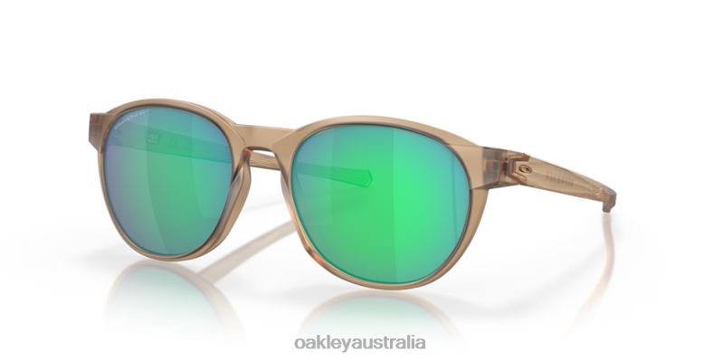 Reedmace Prizm Jade Polarized Lenses, Matte Sepia Frame Oakley2ZJX202