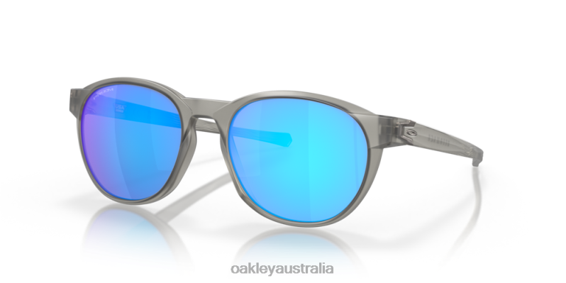 Reedmace Prizm Sapphire Lenses, Matte Grey Ink Frame Oakley2ZJX200