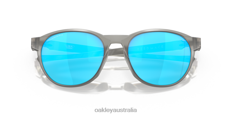 Reedmace Prizm Sapphire Lenses, Matte Grey Ink Frame Oakley2ZJX200