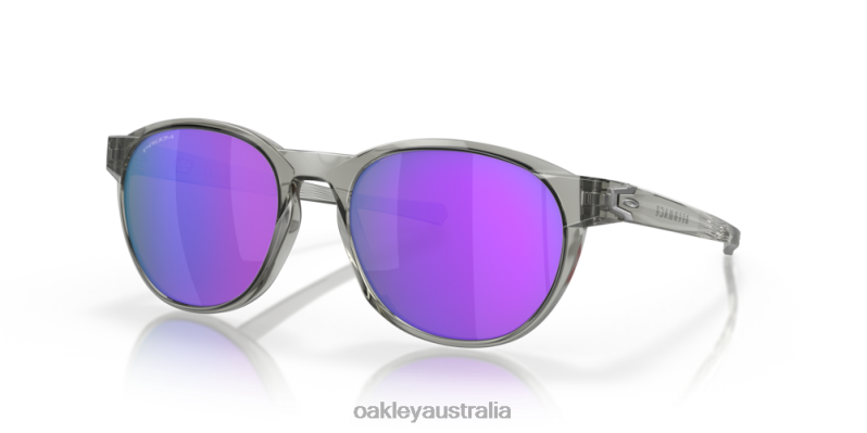 Reedmace Prizm Violet Lenses, Grey Ink Frame Oakley2ZJX204