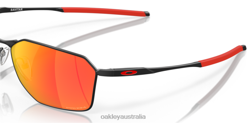 Savitar Prizm Ruby Lenses, Satin Black Frame Oakley2ZJX543