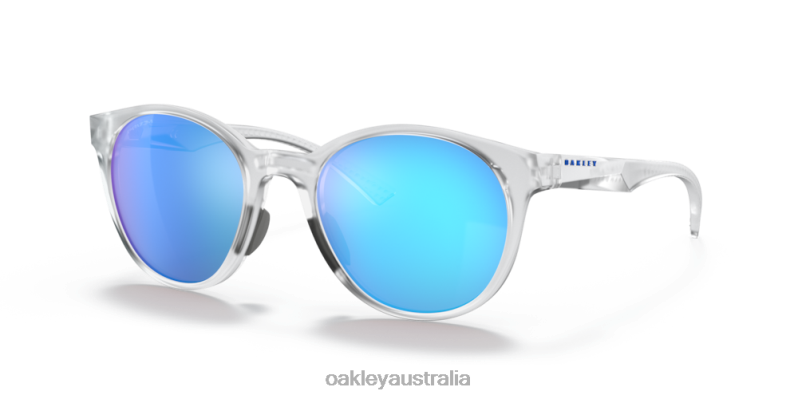 Spindrift Prizm Sapphire Lenses, Matte Clear Frame Oakley2ZJX1082