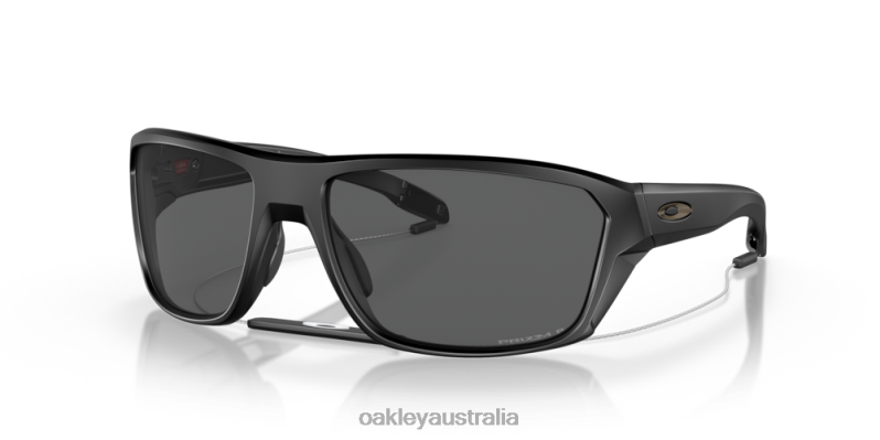 Split Shot Prizm Black Polarized Lenses, Matte Black Frame Oakley2ZJX301