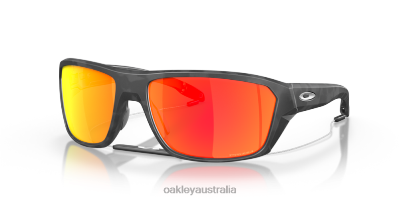 Split Shot Prizm Ruby Lenses, Matte Black Camo Frame Oakley2ZJX303