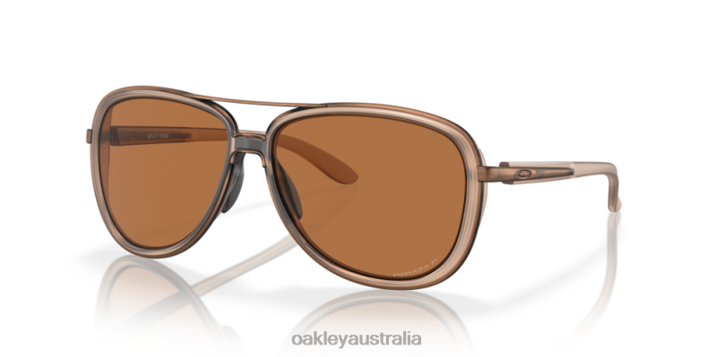 Split Time Prizm Bronze Polarized Lenses, Matte Sepia Frame Oakley2ZJX442