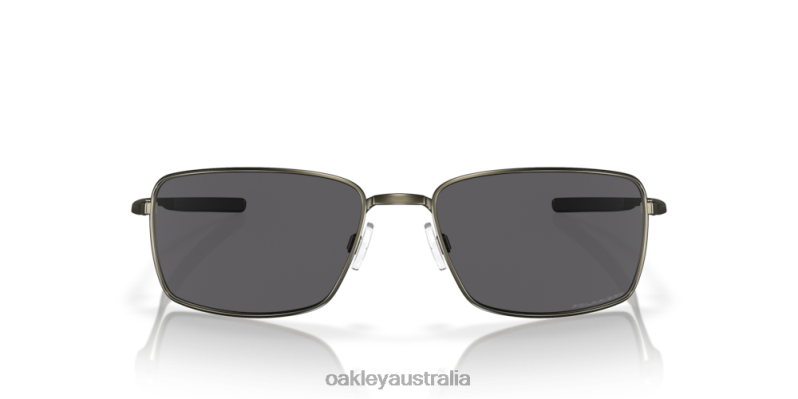 Square Wire Grey Polarized Lenses, Carbon Frame Oakley2ZJX495