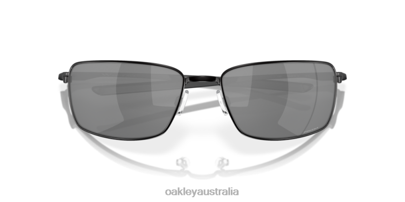 Square Wire Prizm Black Lenses, Polished Black Frame Oakley2ZJX497