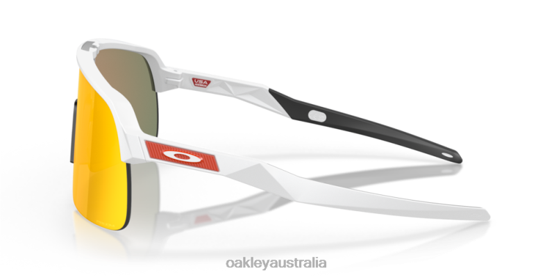 Sutro Lite Prizm Ruby Lenses, Matte White Frame Oakley2ZJX228